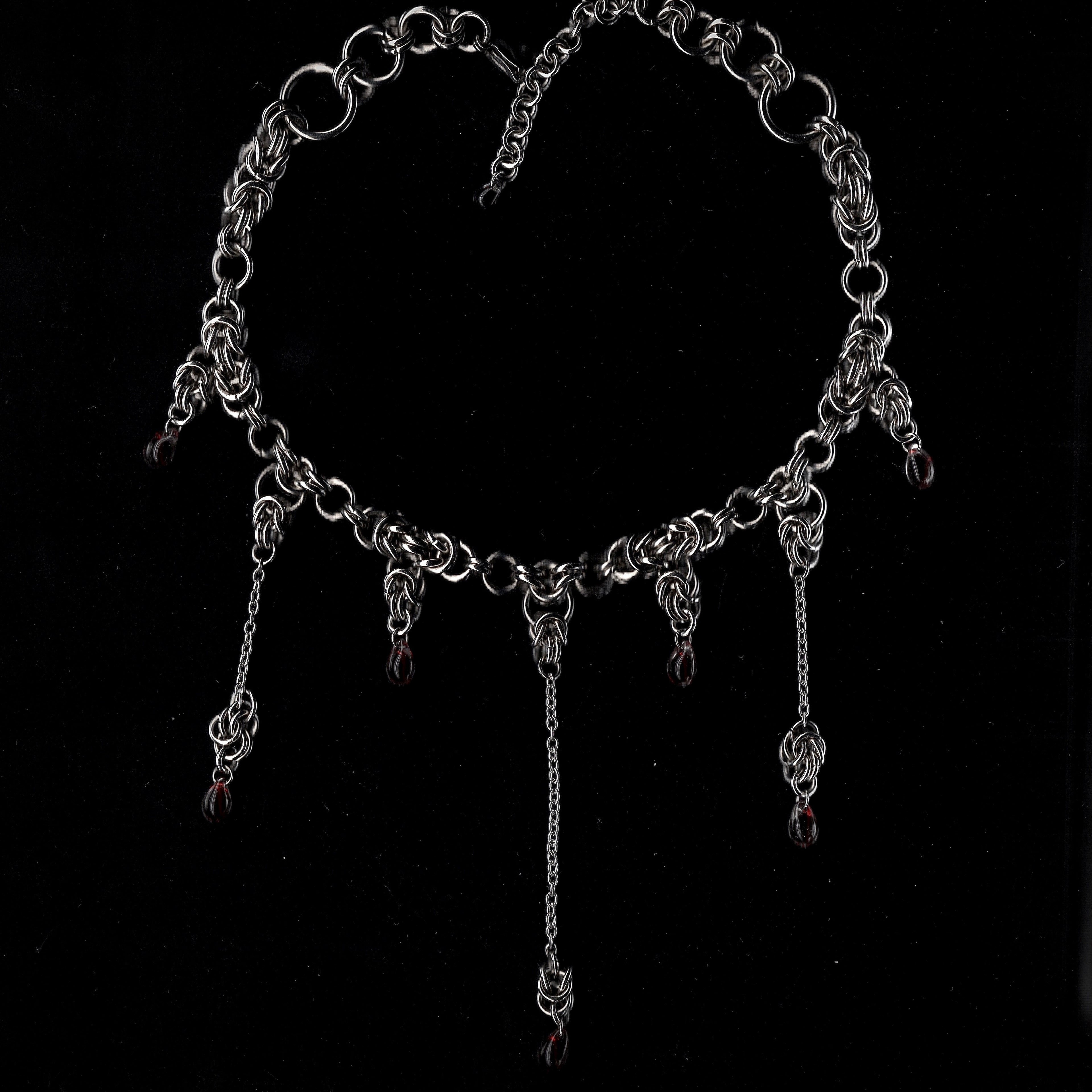 Divine Devour. Chainmail Choker.
