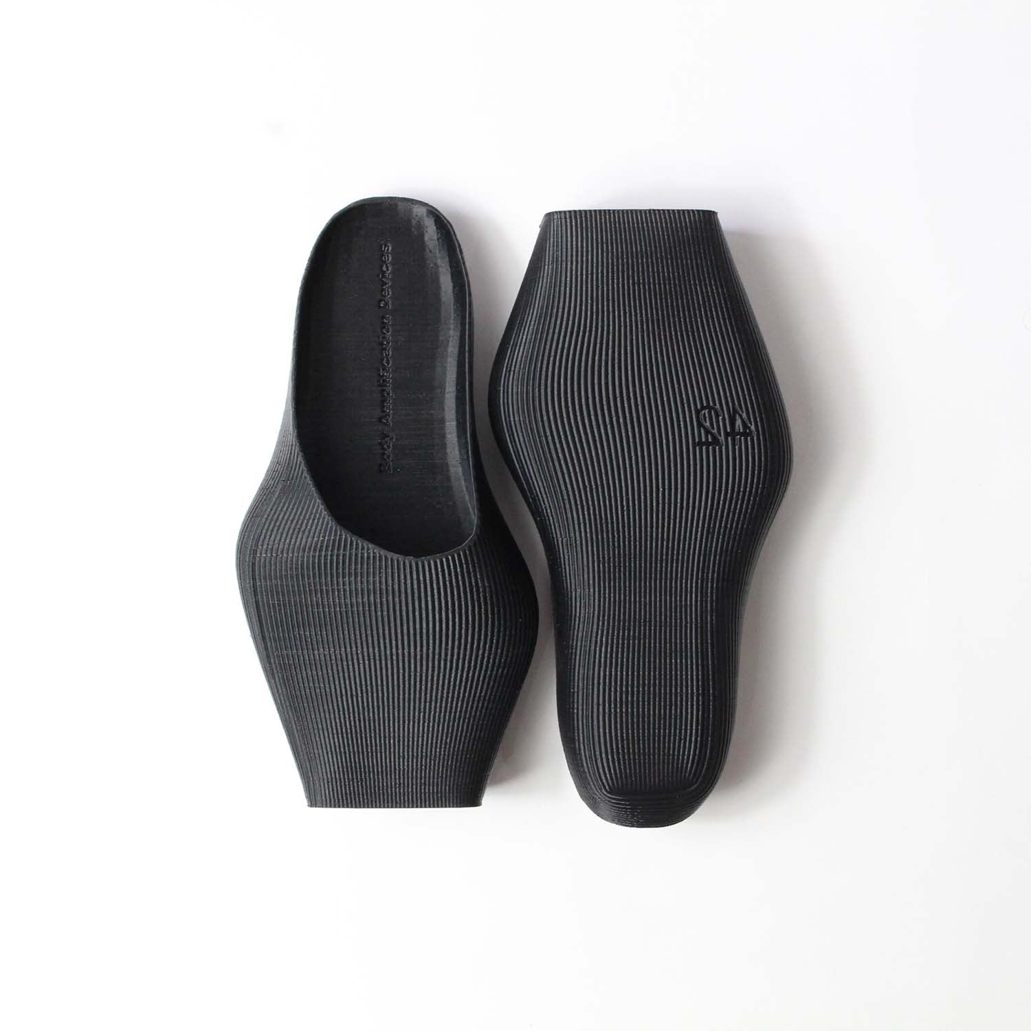 Square Toe Rubber Mules