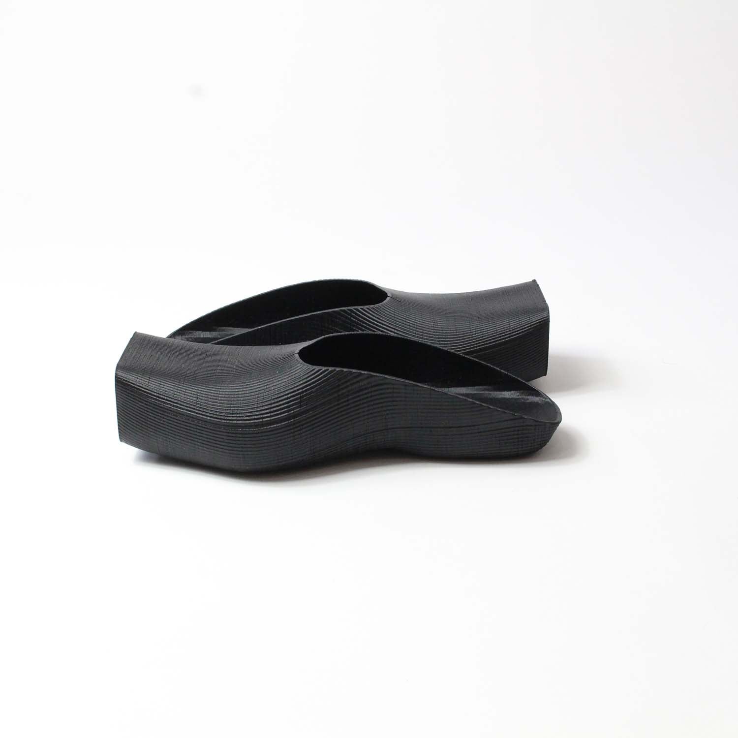 Square Toe Rubber Mules