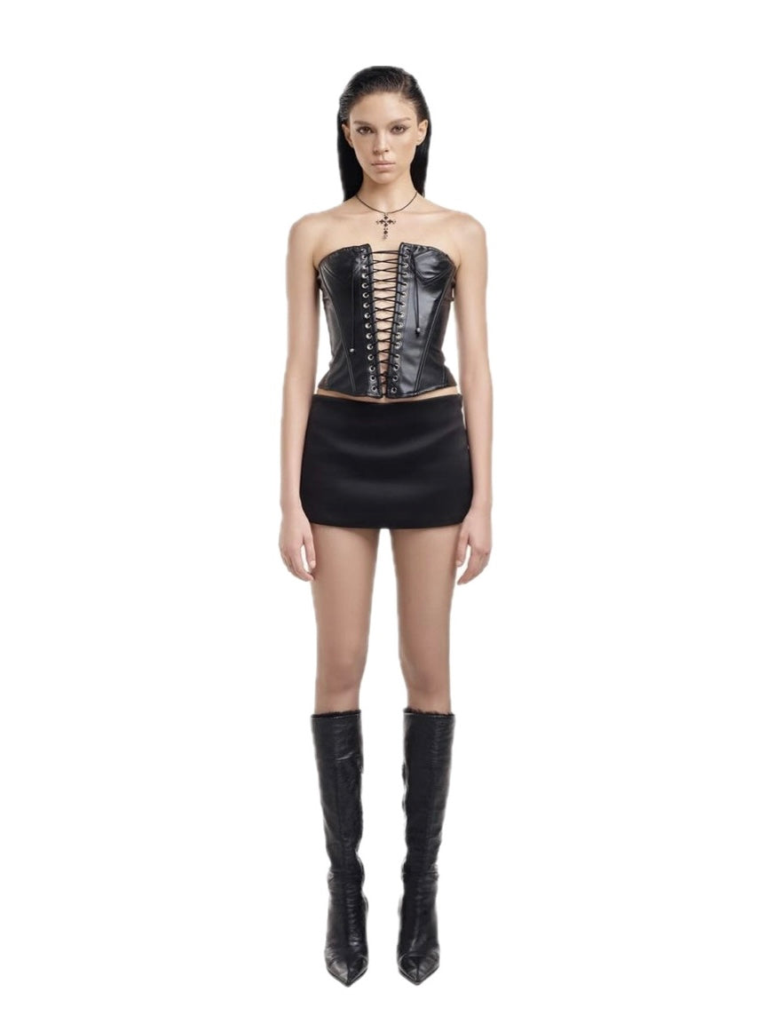Kylah Leather Corset