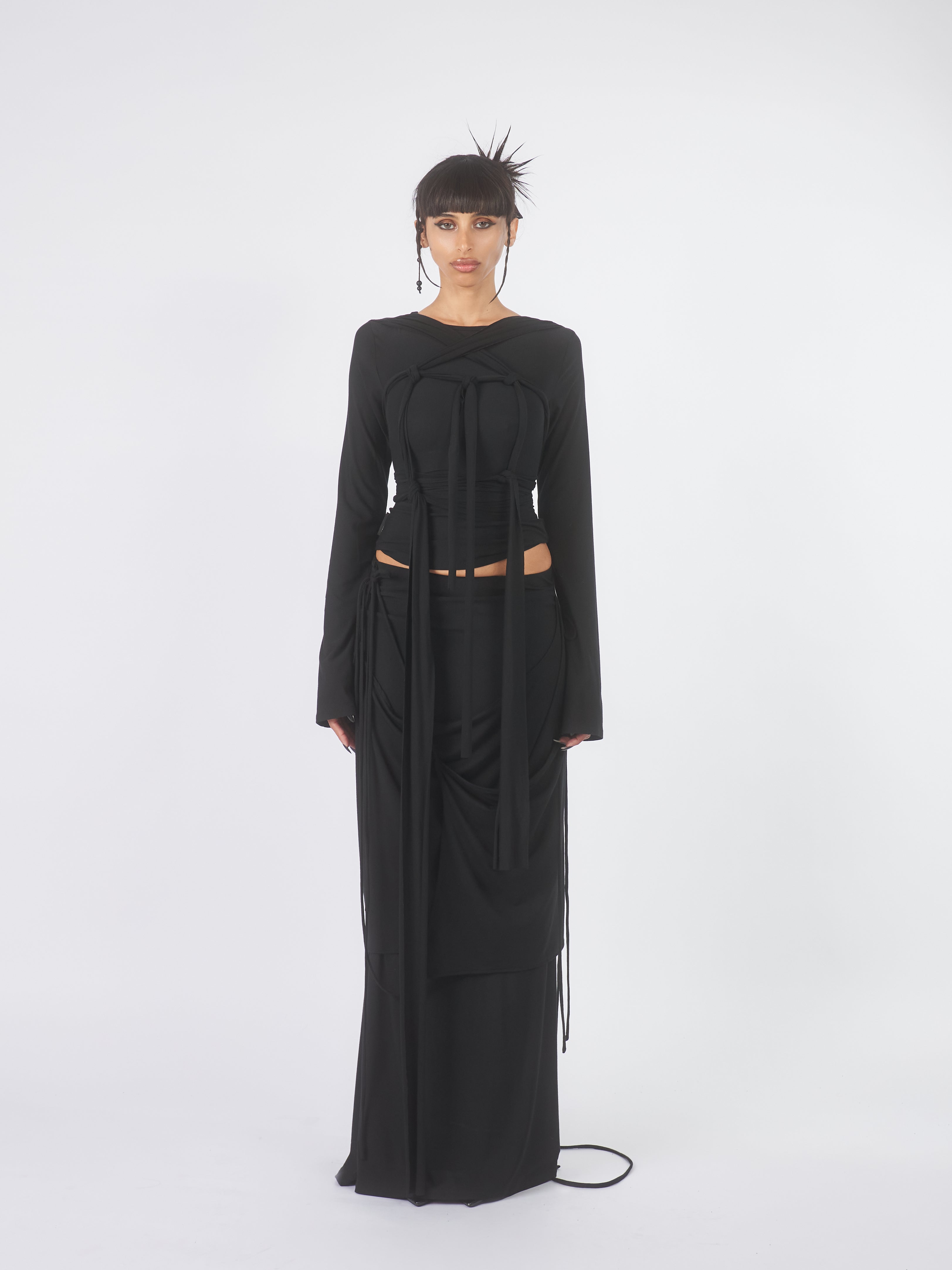 Shadow Double Layer Skirt