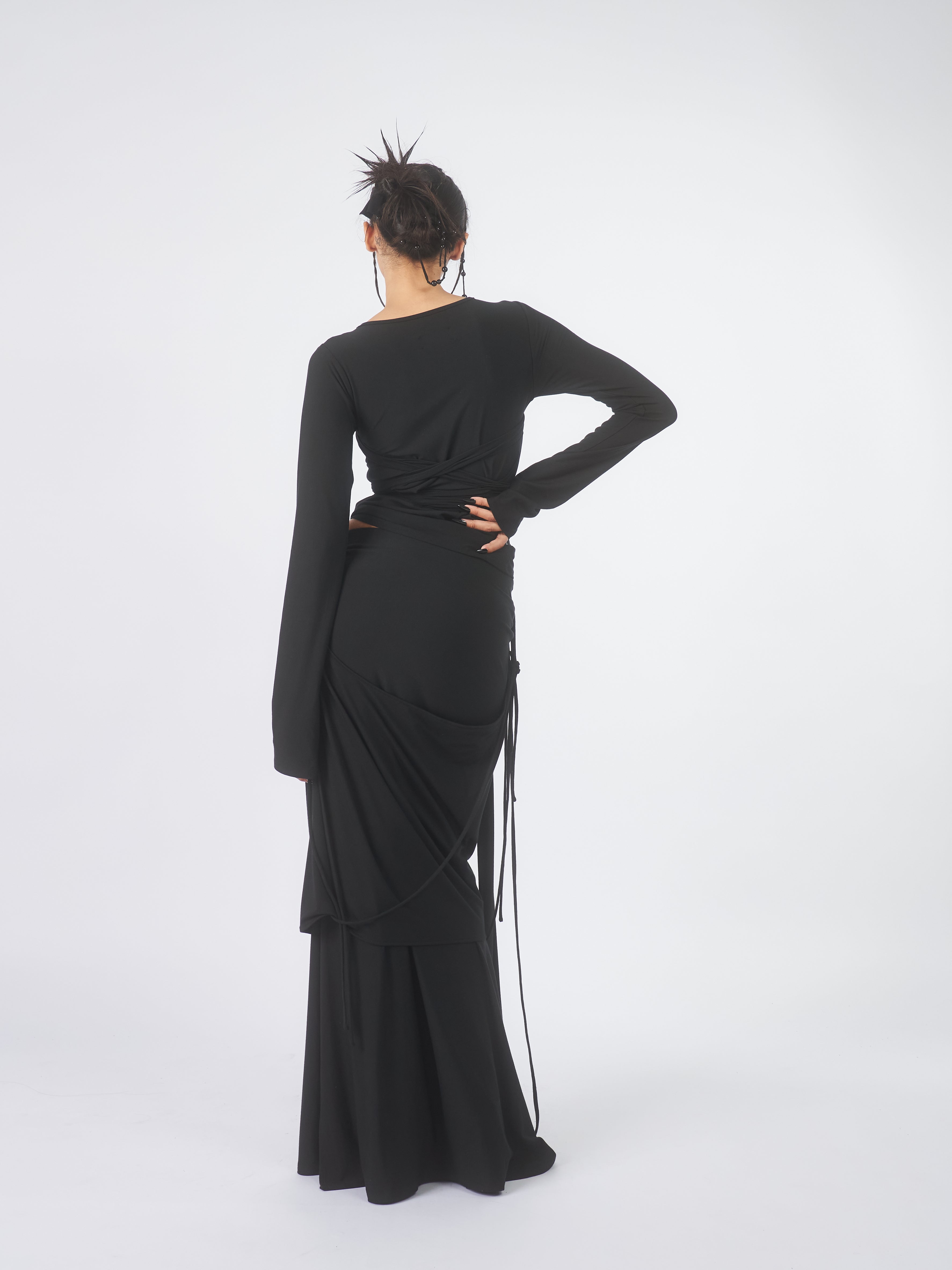 Shadow Double Layer Skirt