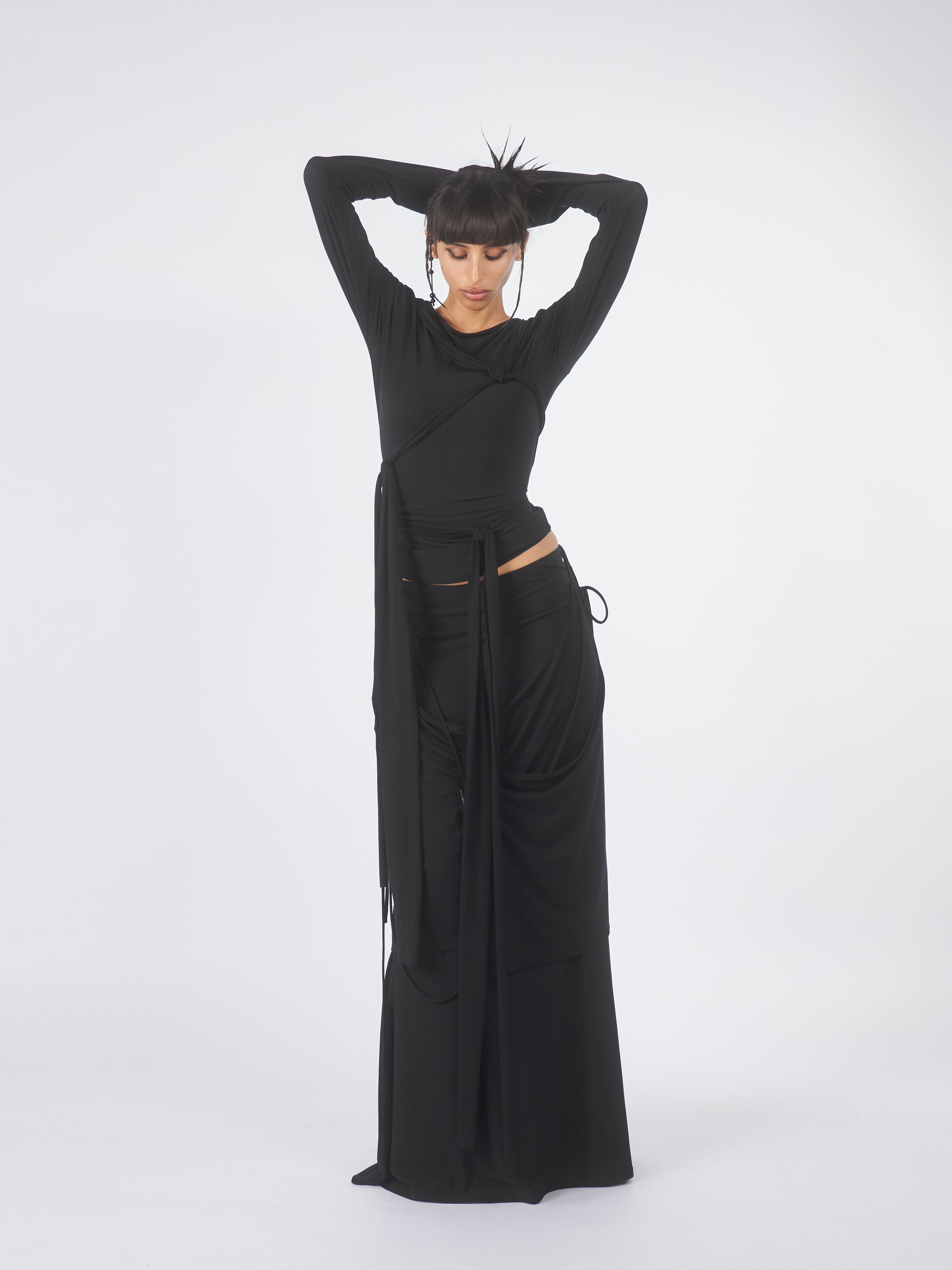 Shadow Double Layer Skirt