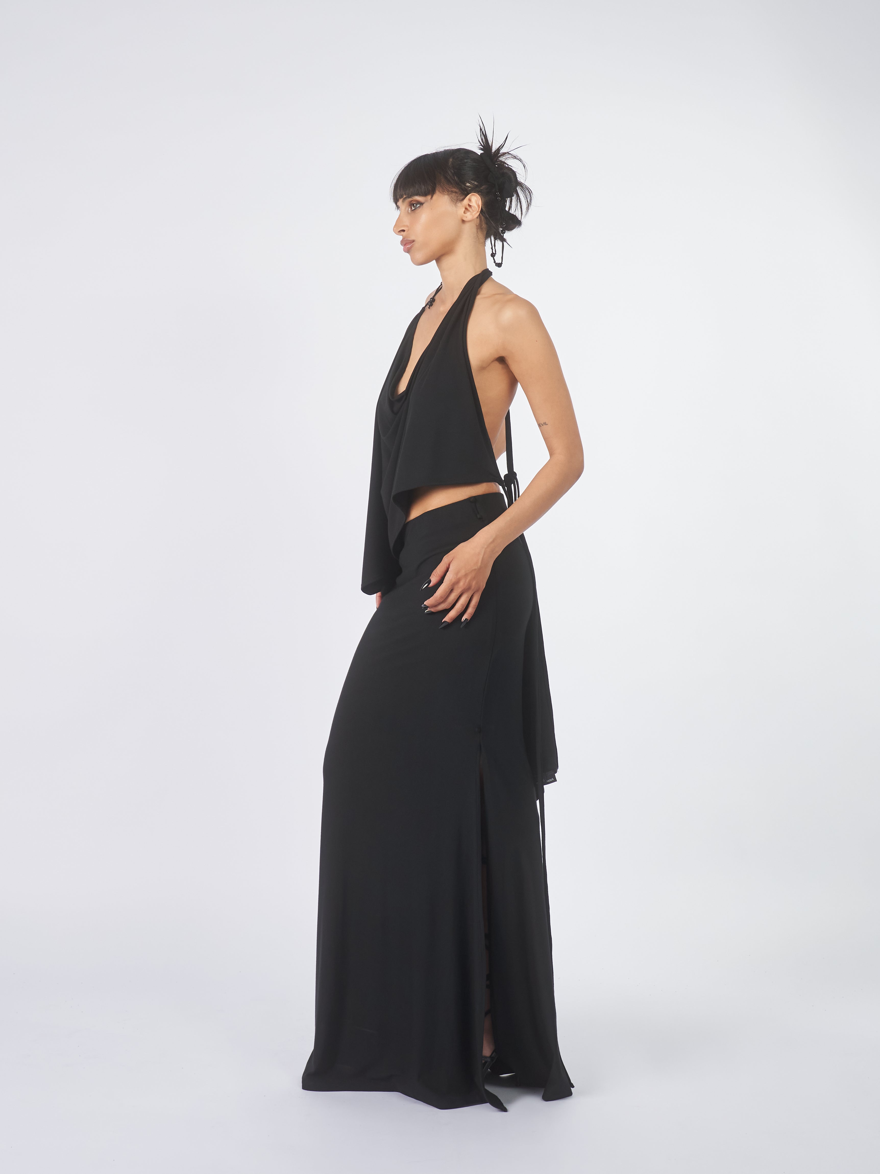 Shadow Double Layer Skirt