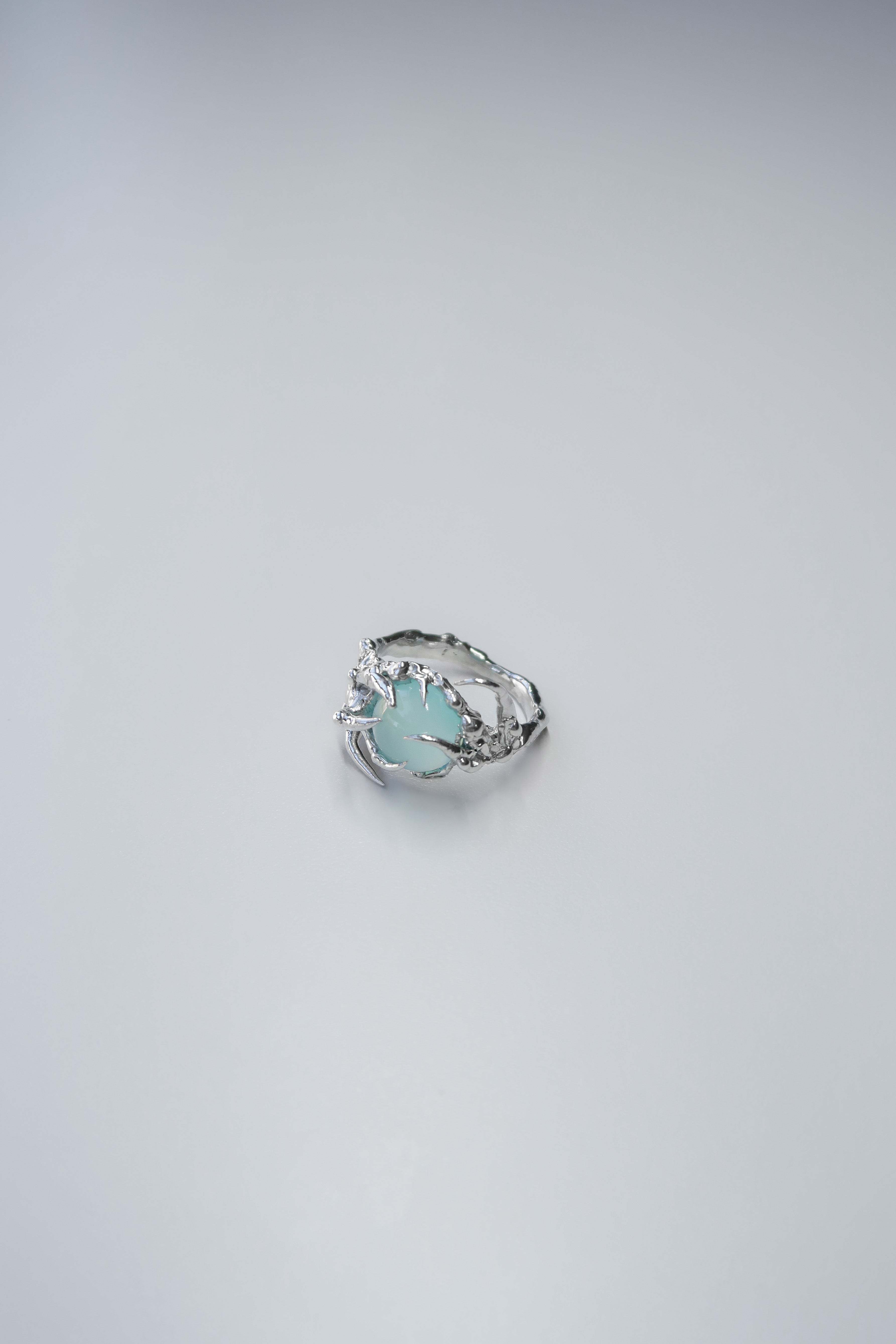 Sanctus Chalcedony Ring