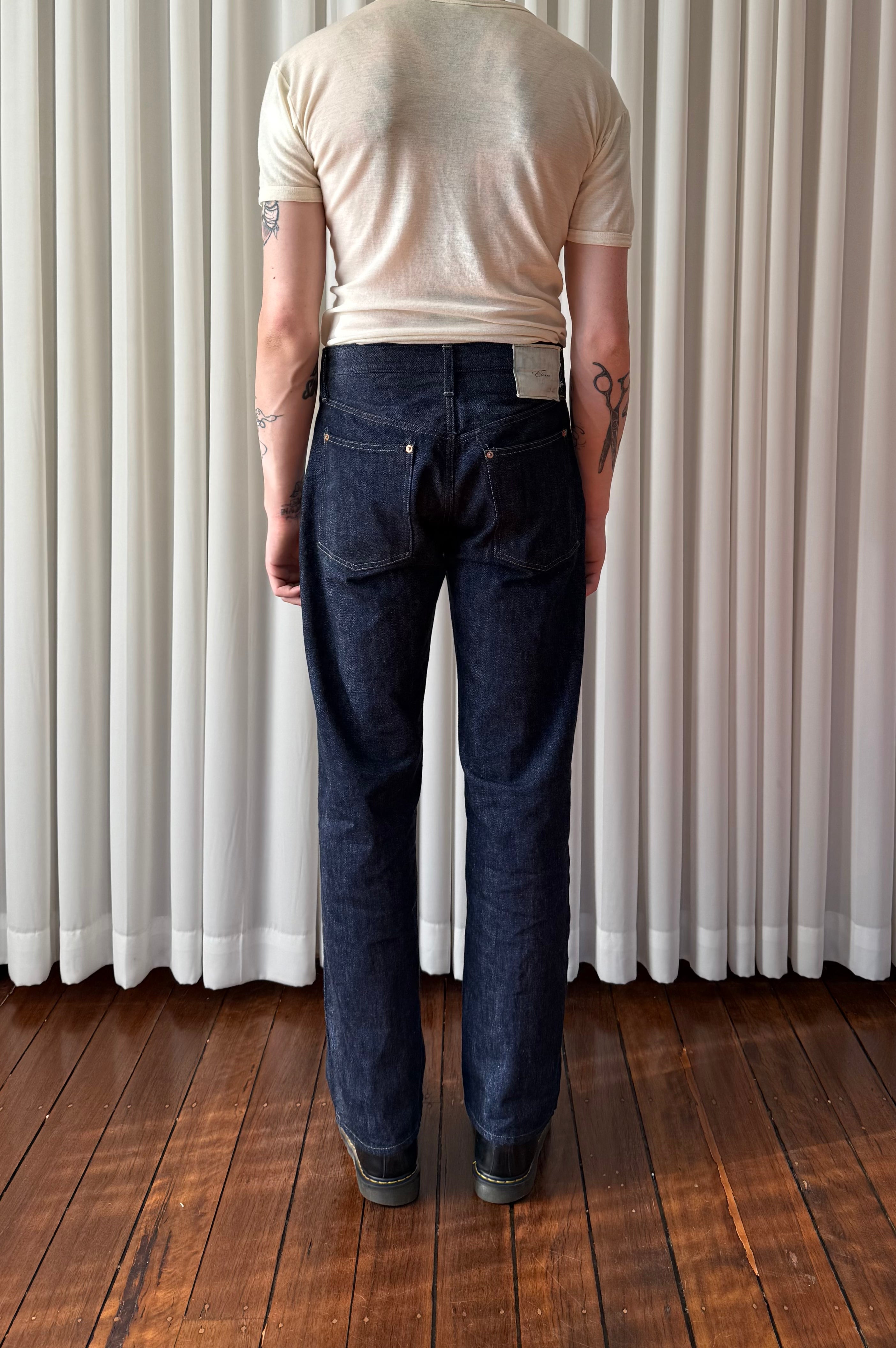 Straight Leg Uniform Denim 13oz