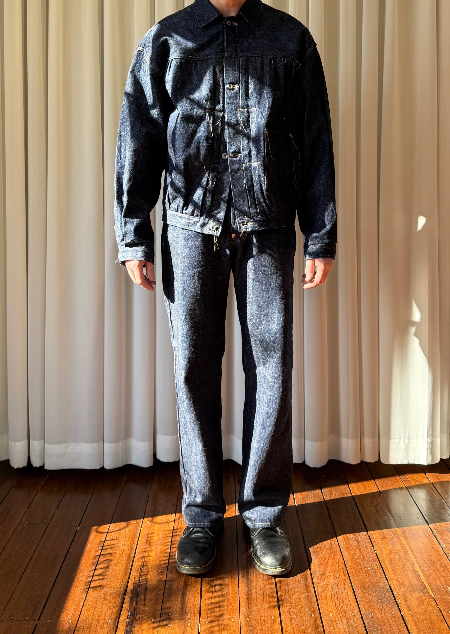 Straight Leg Uniform Denim 13oz