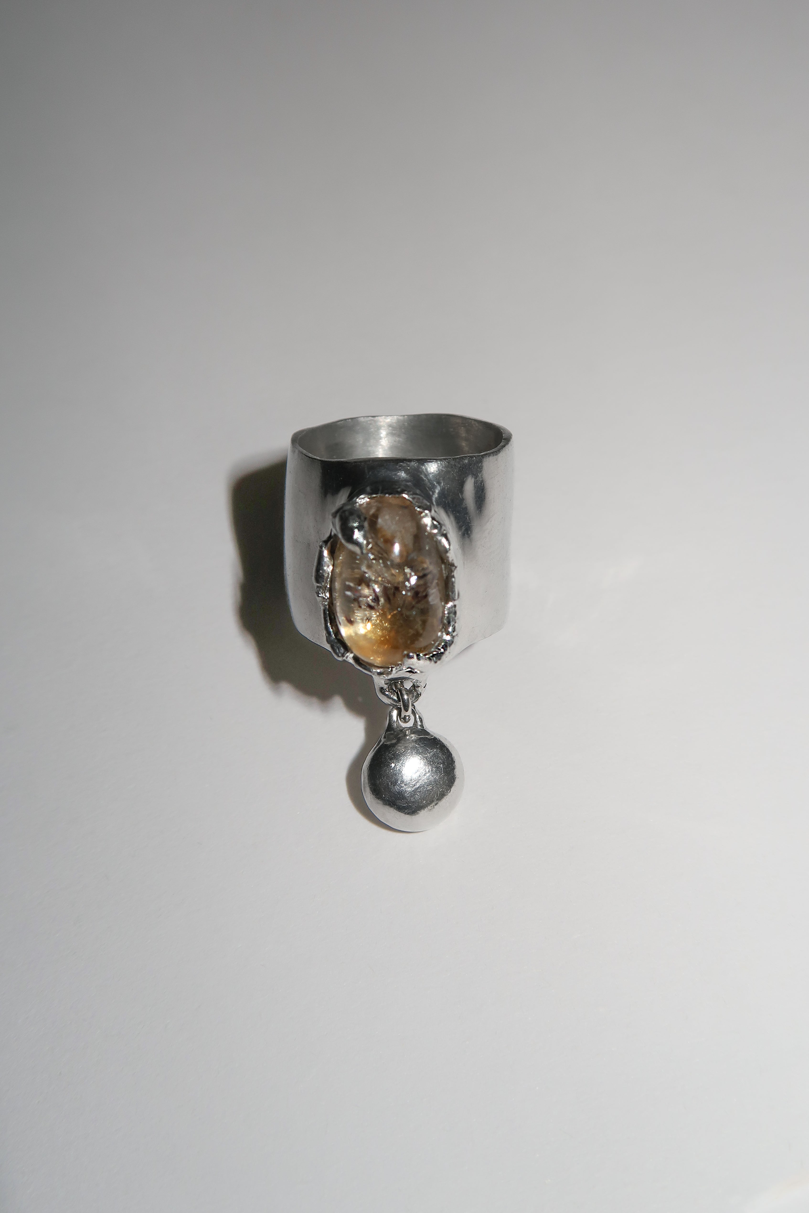 Fortress Citrine Ring