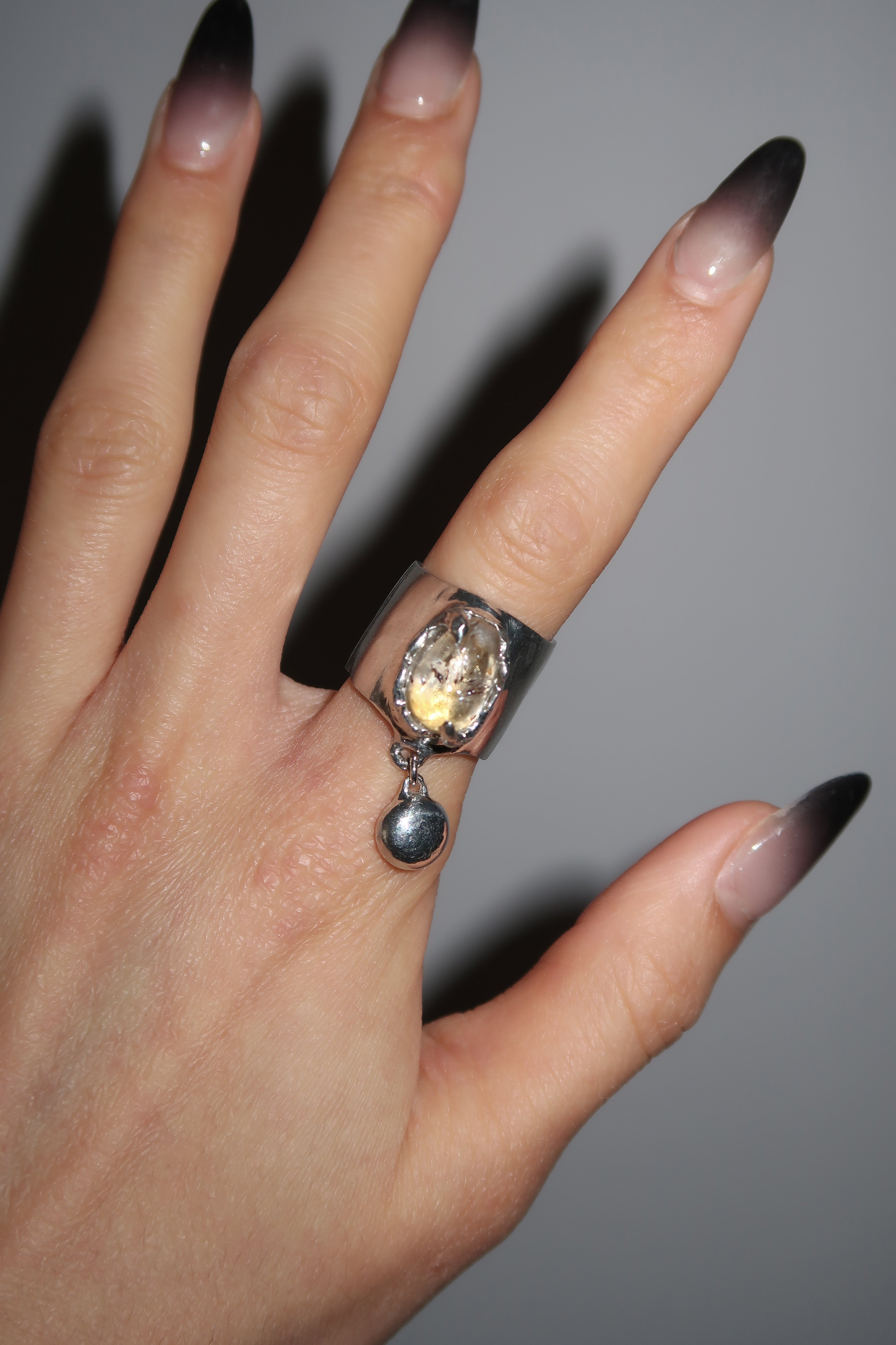 Fortress Citrine Ring