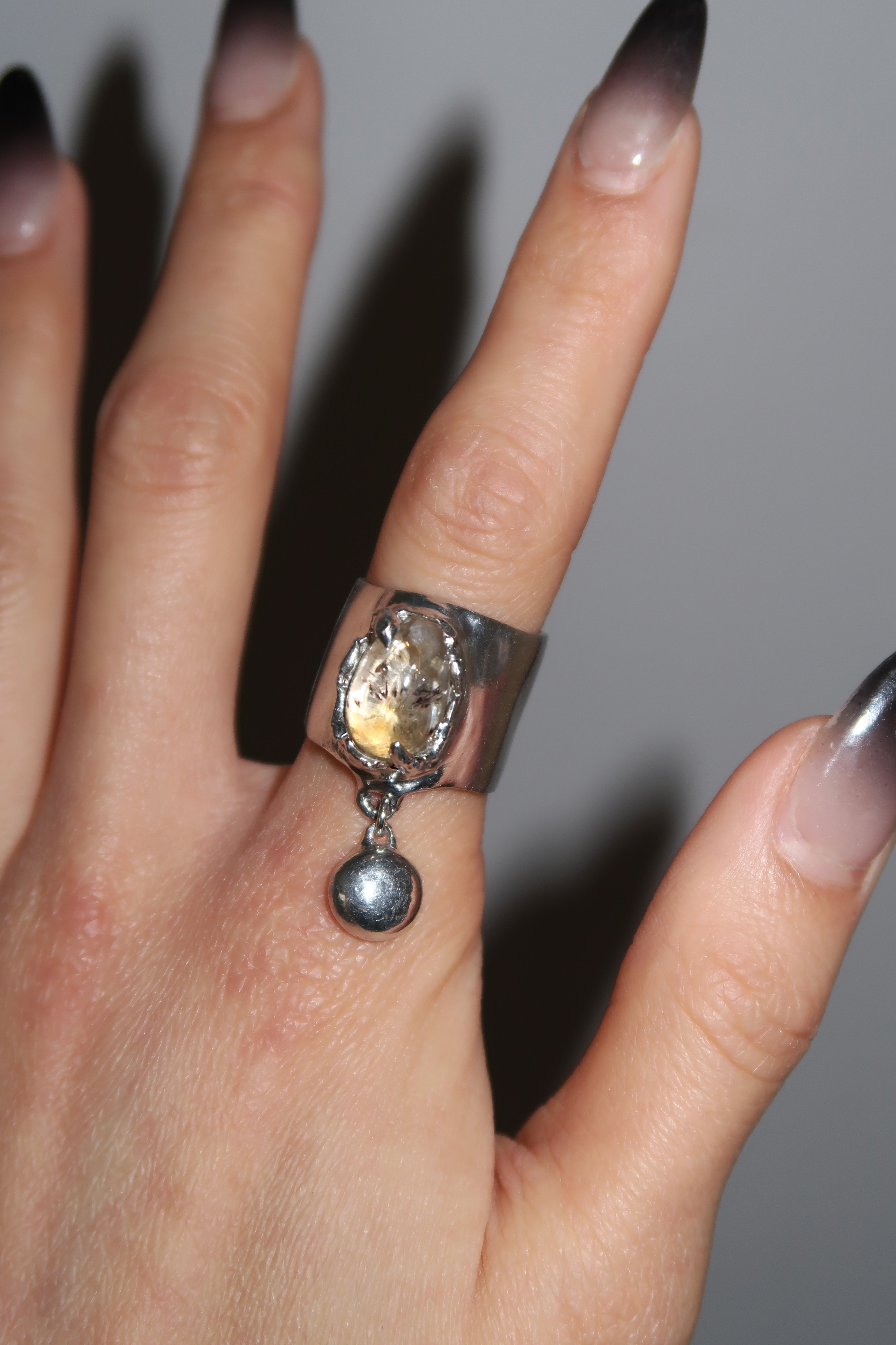 Fortress Citrine Ring