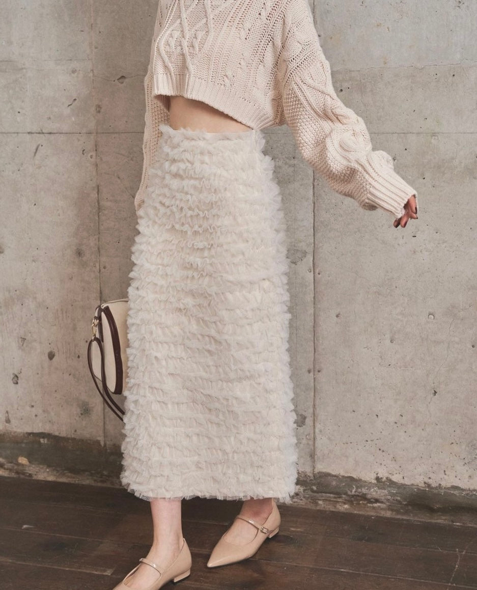 Ballerina Volume Tulle Skirt