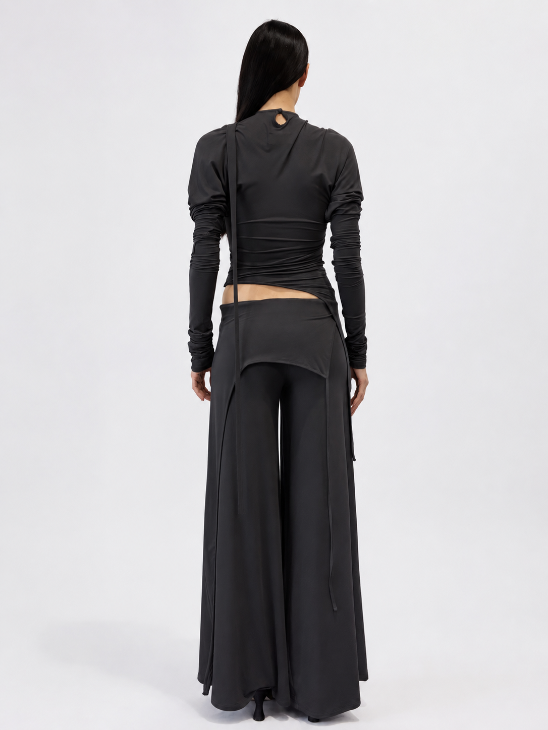 Knight Draped Long sleeve Top