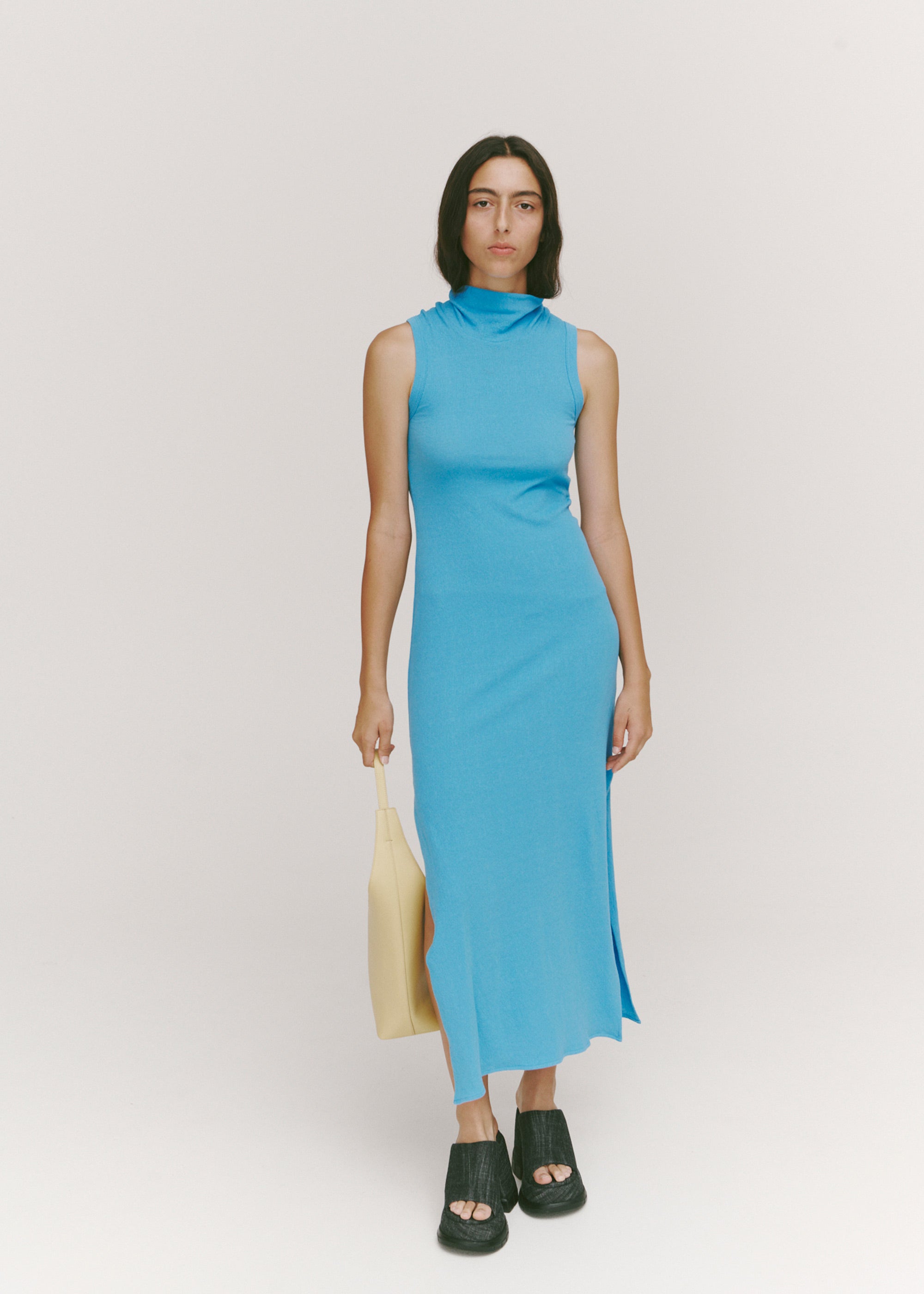 E-Meet Dress - Cyan