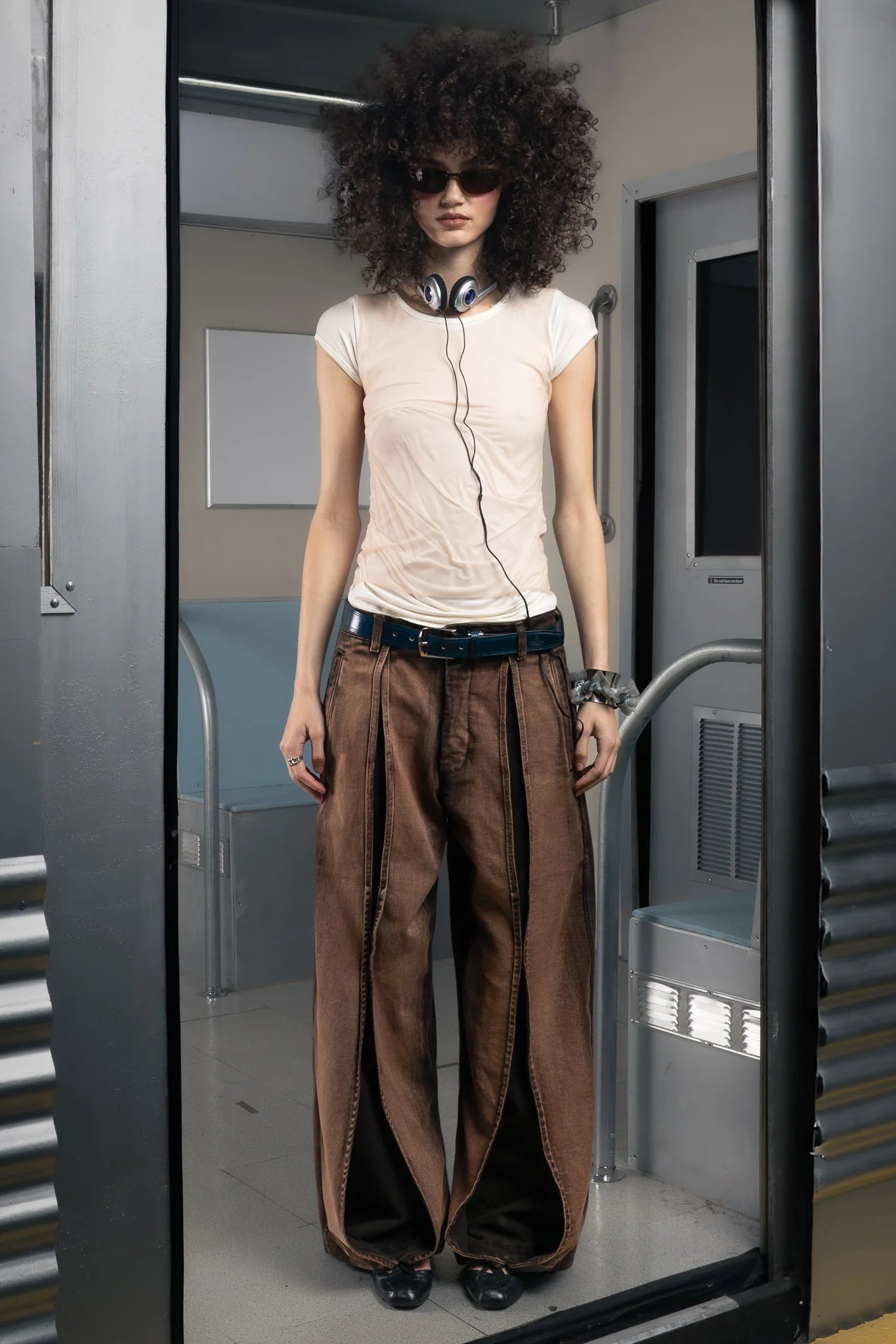 DENIM STOMATA PANT CHAI