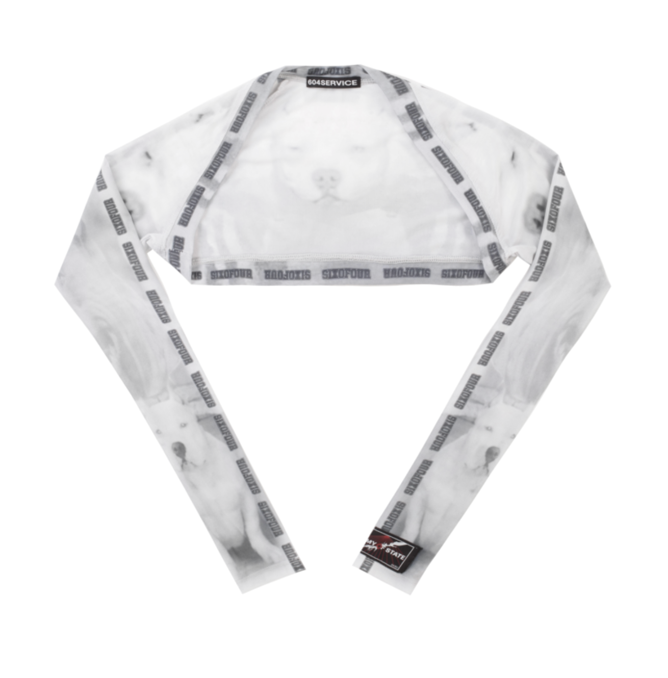 MESH BOLERO CARDIGAN