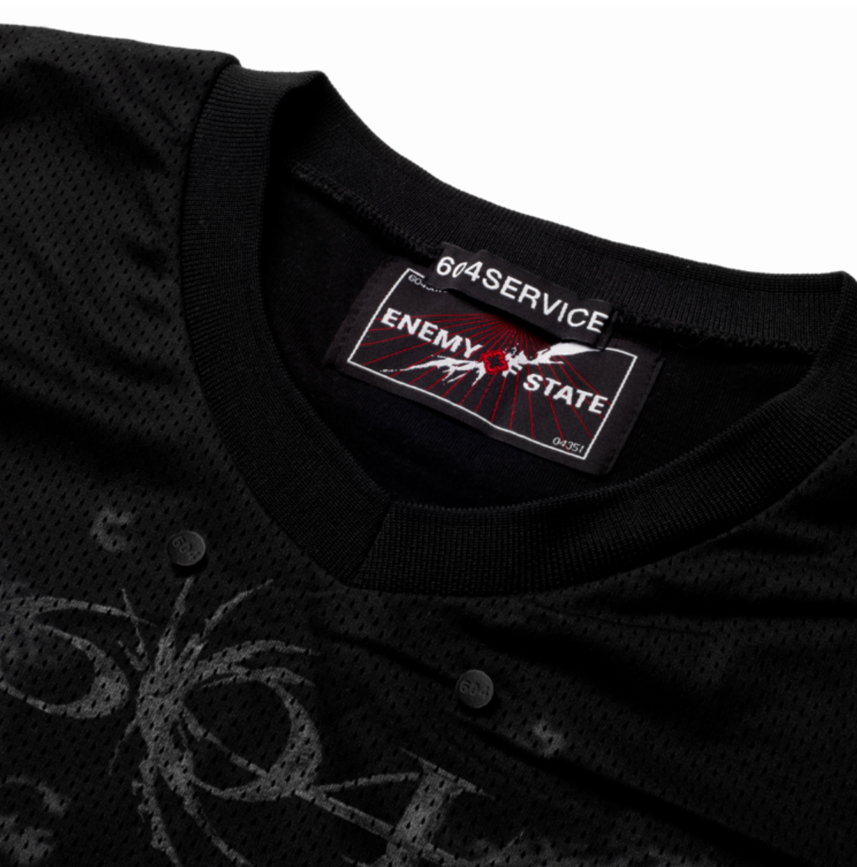 EOS JERSEY TOP IN BLACK