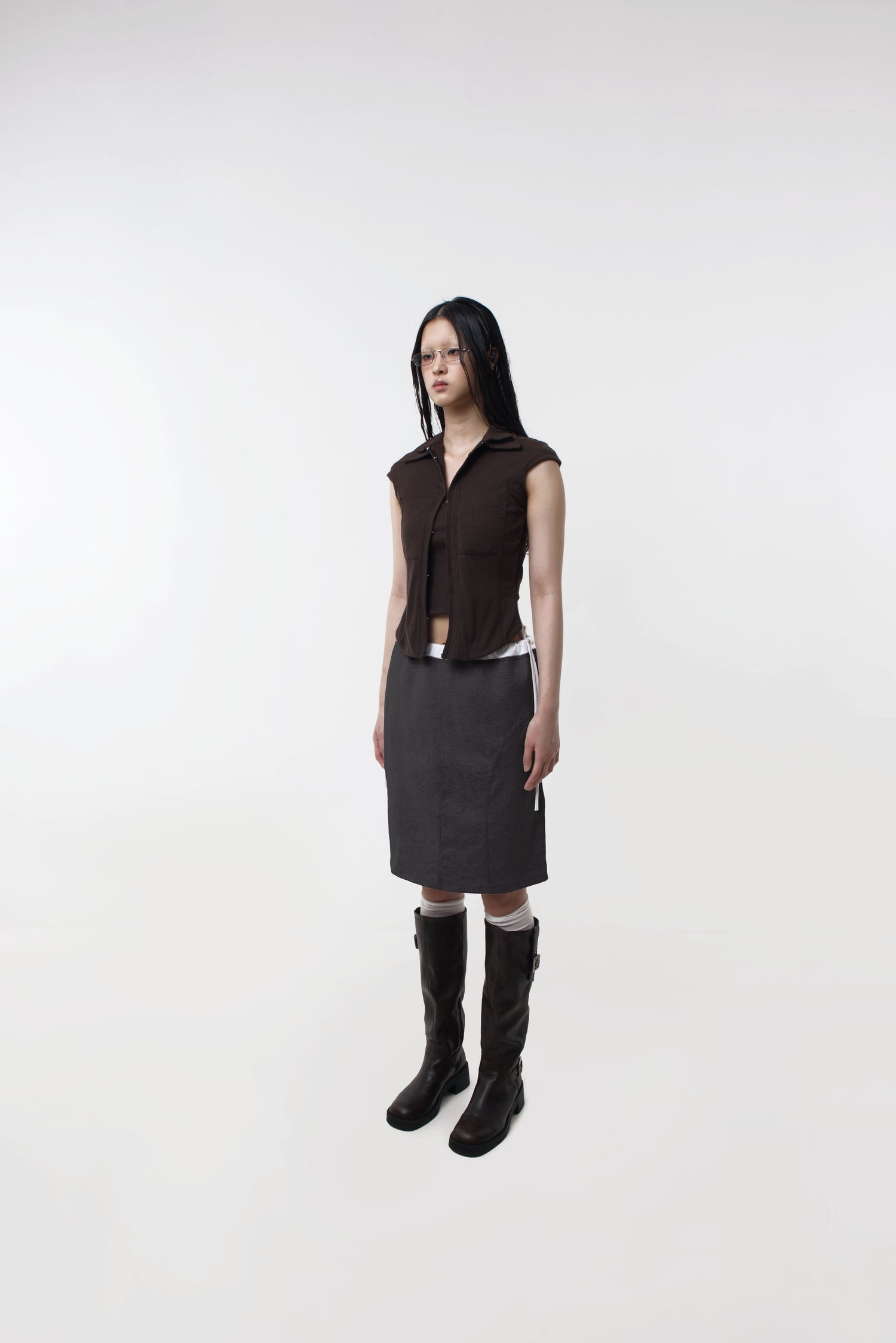 DETACHABLE SNAP SKIRT