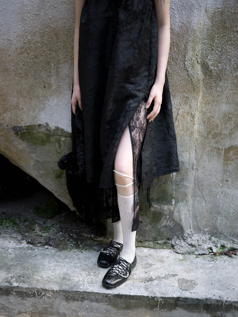 Kara A-lined Top/Skirt - Black