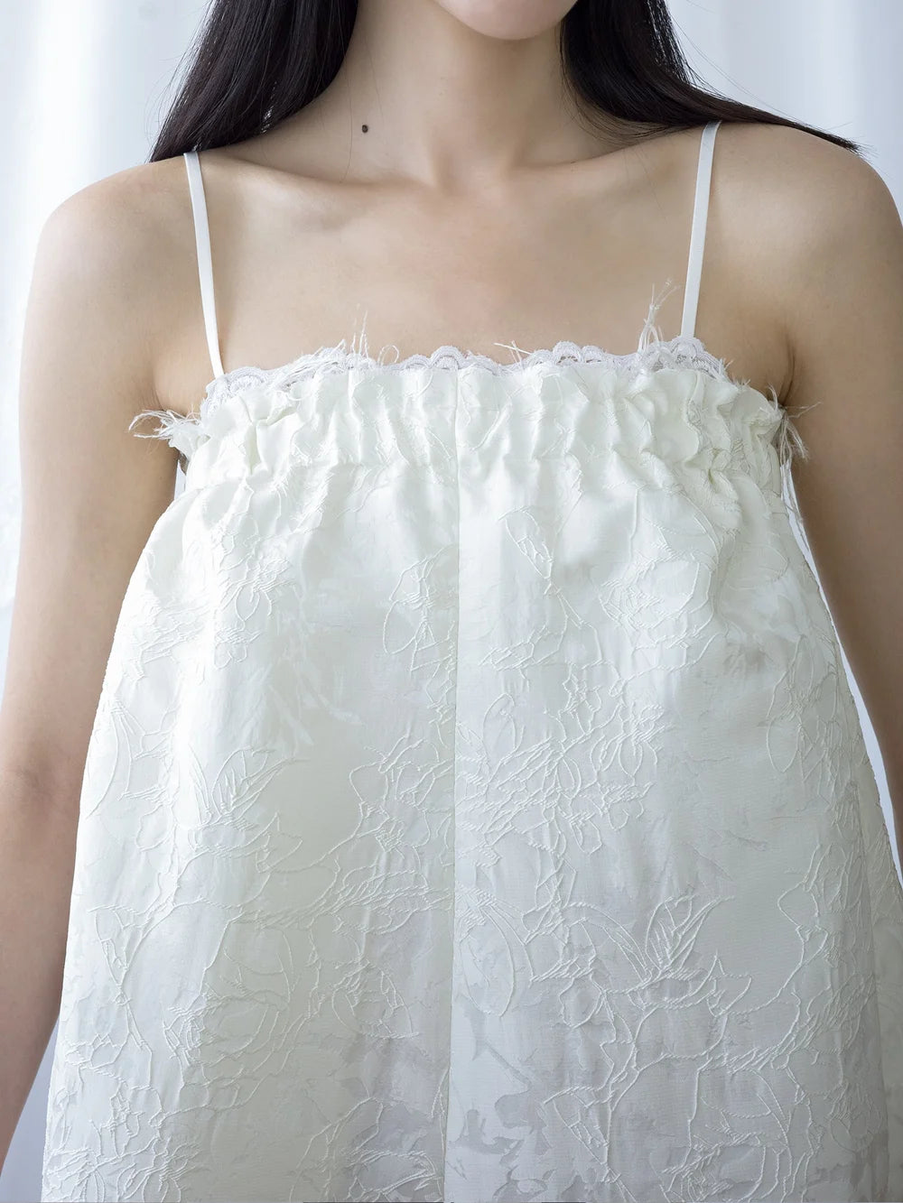 Kara A-lined Top/Skirt - White