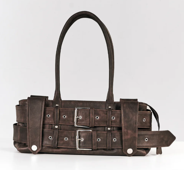 Lewis Parallelo Distressed Brown