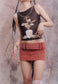 Vase Print Mesh Vest