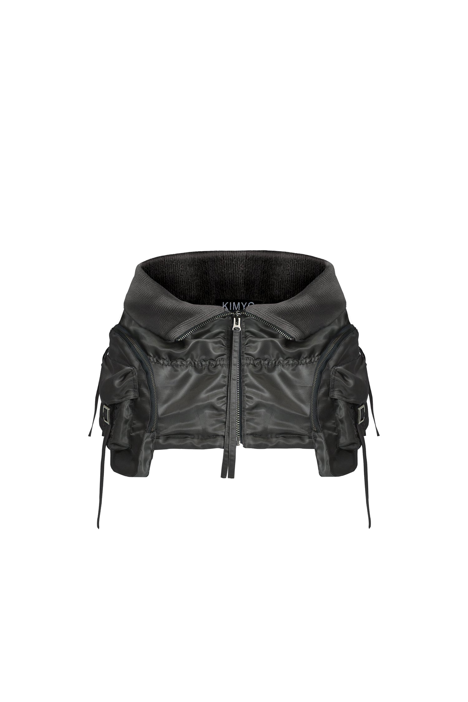 Voline Papped Zip Skirt