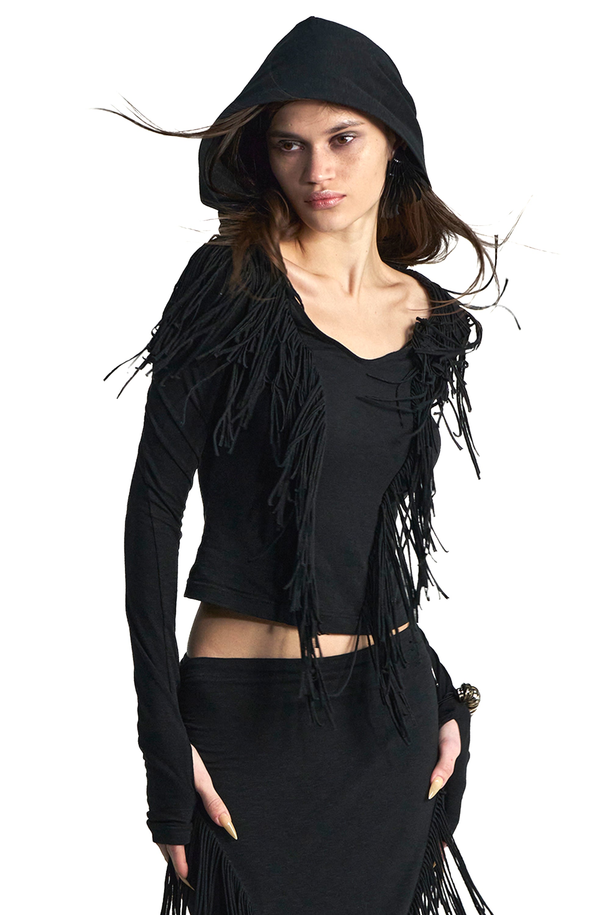 Tangled Soft Hood Top
