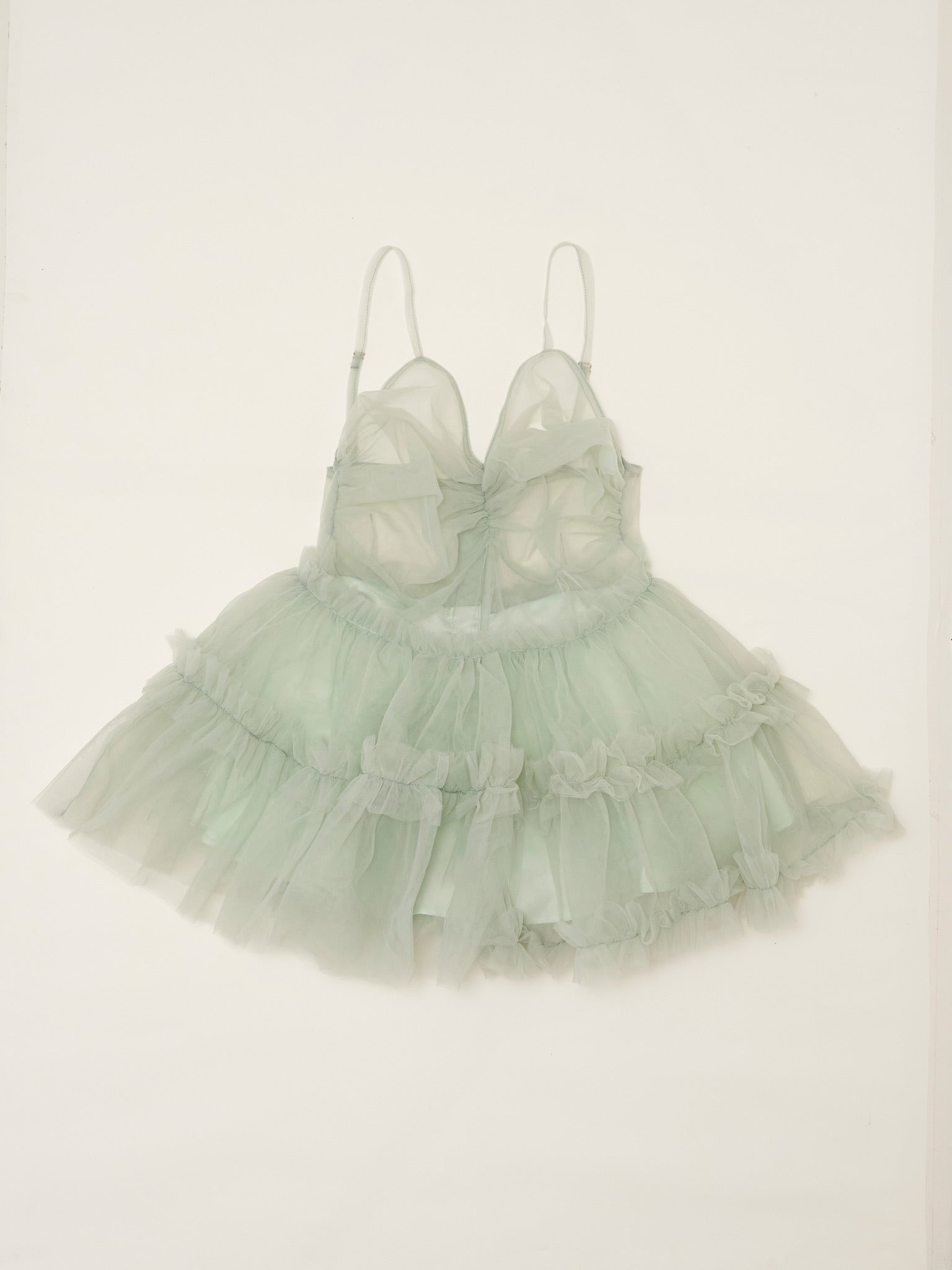 Ballerina Fairy Tulle Peplum Tops[4Colors]