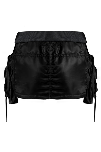 Voline Papped Zip Skirt