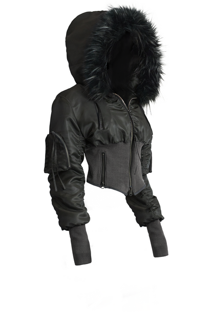 Voline Padded Bomber Jacket