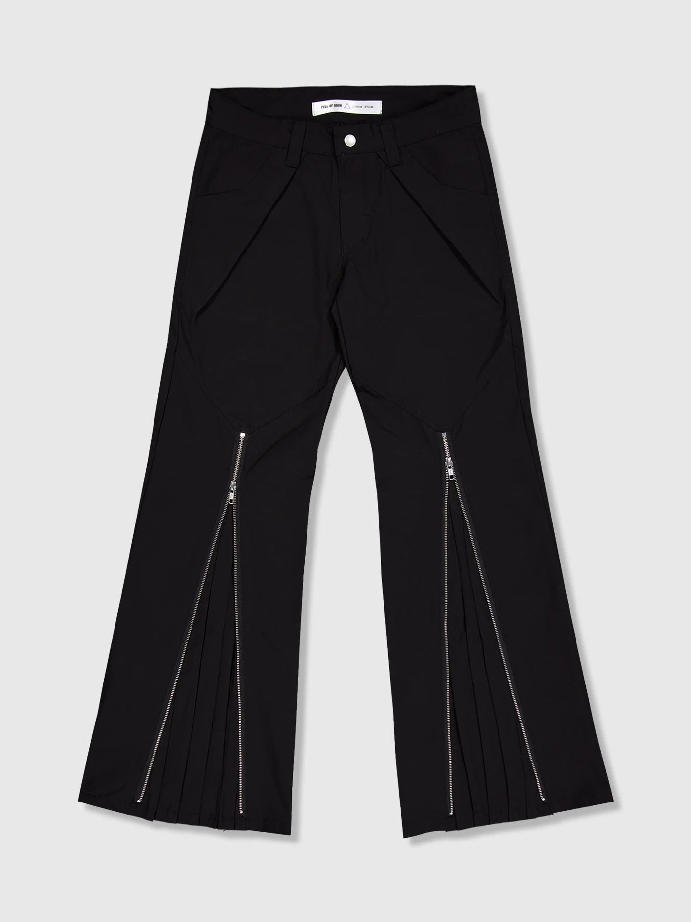 Zip Pleat Pants [2 Colors]