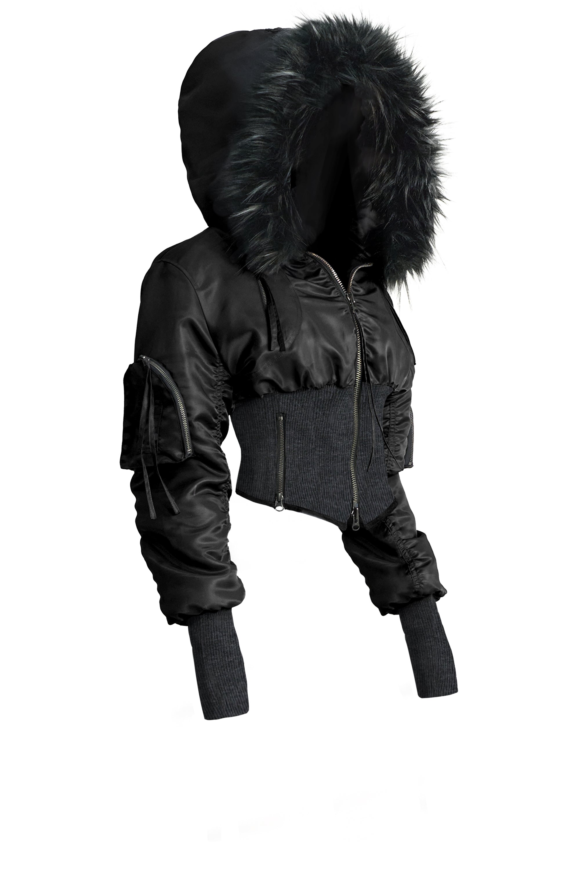 Voline Padded Bomber Jacket