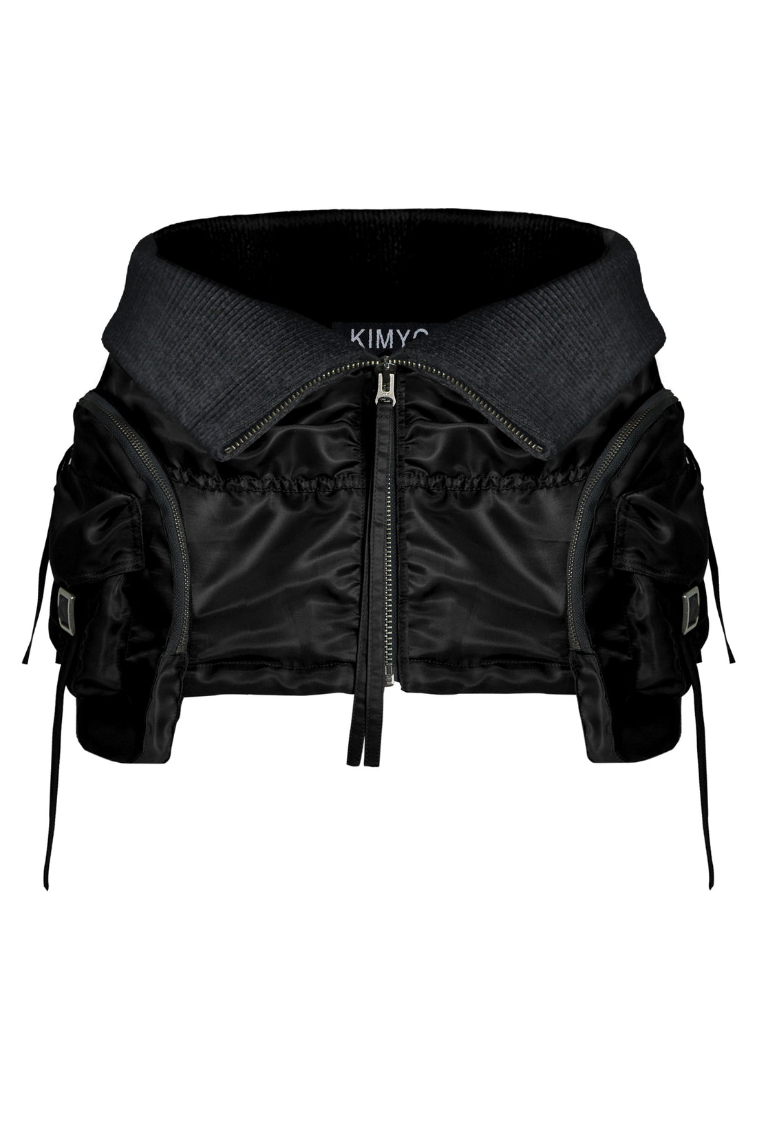 Voline Papped Zip Skirt