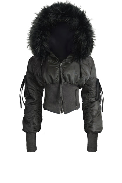 Voline Padded Bomber Jacket