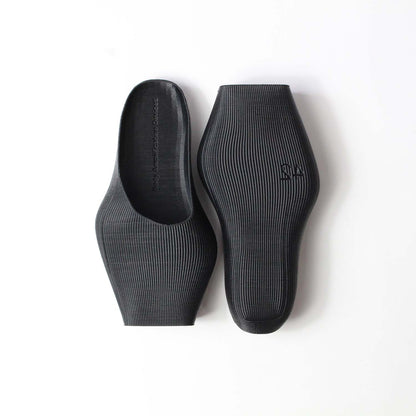 Square Toe Rubber Mules