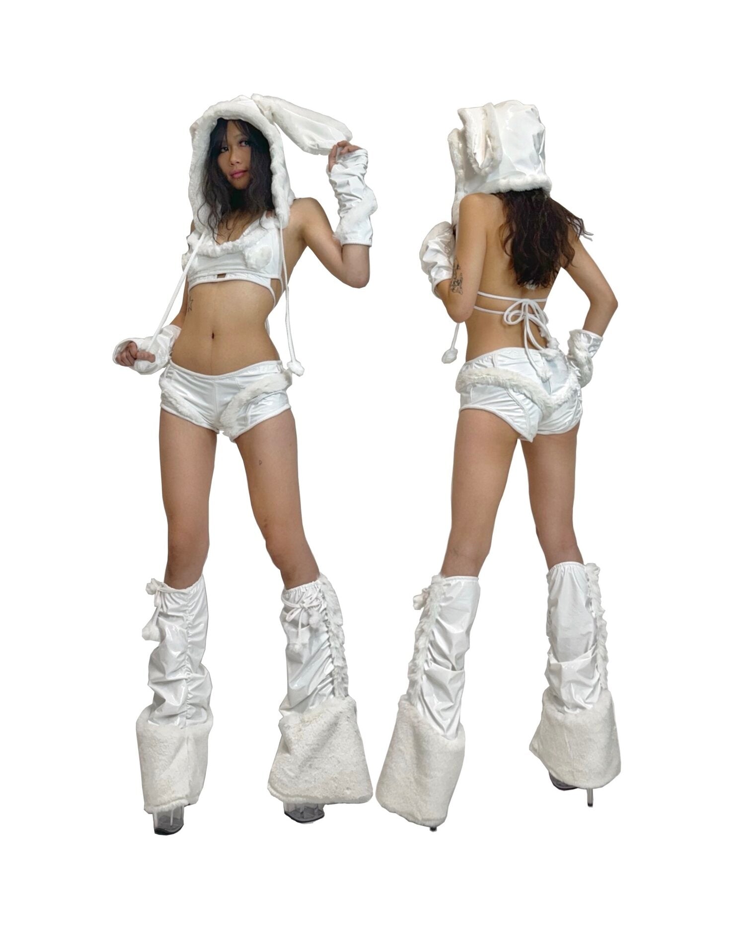 White Bunny Set
