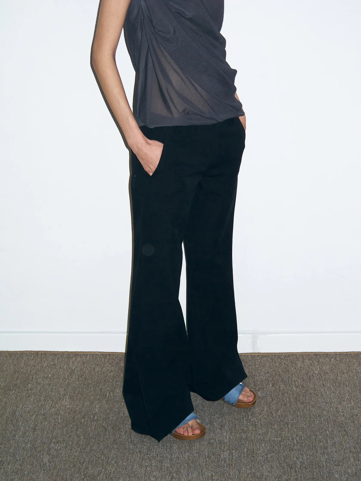 Amarae flared trousers