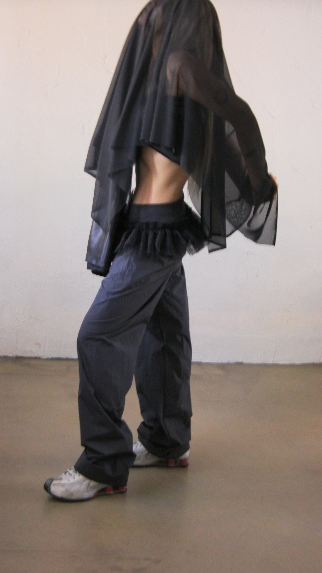 Petite-tulle Pants