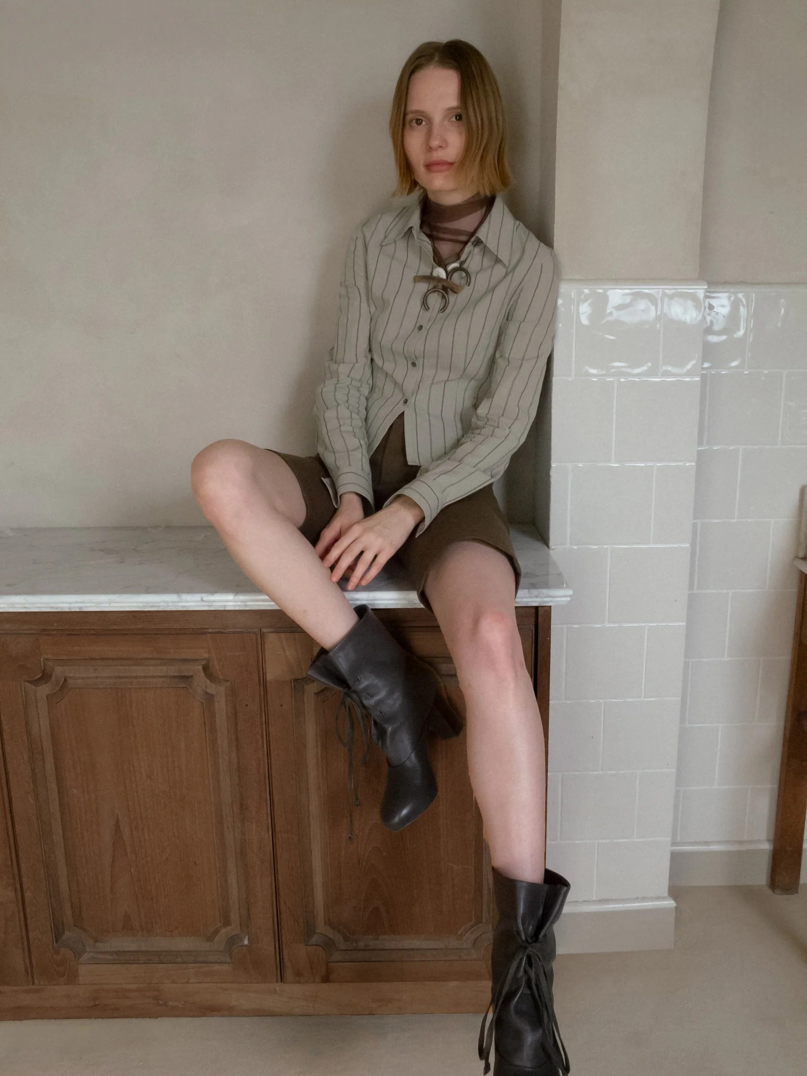 Striped Tailored Shirt