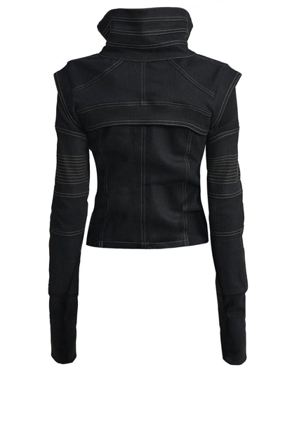 Arc Line High Neck Jacket