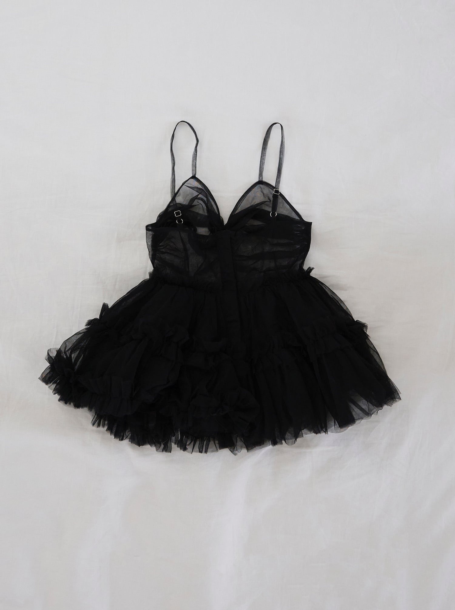 Ballerina Fairy Tulle Peplum Tops[4Colors]