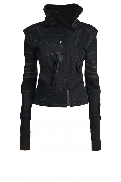 Arc Line High Neck Jacket