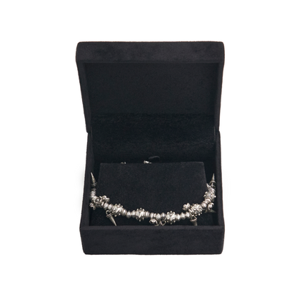 Metal Fence Chunky Bracelet
