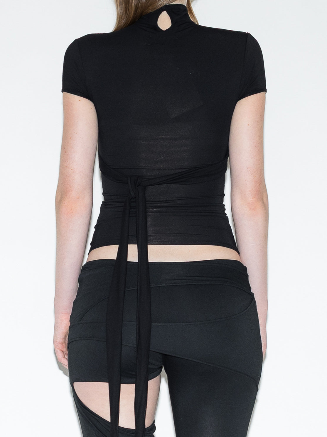 Cap Sleeve Top - Black