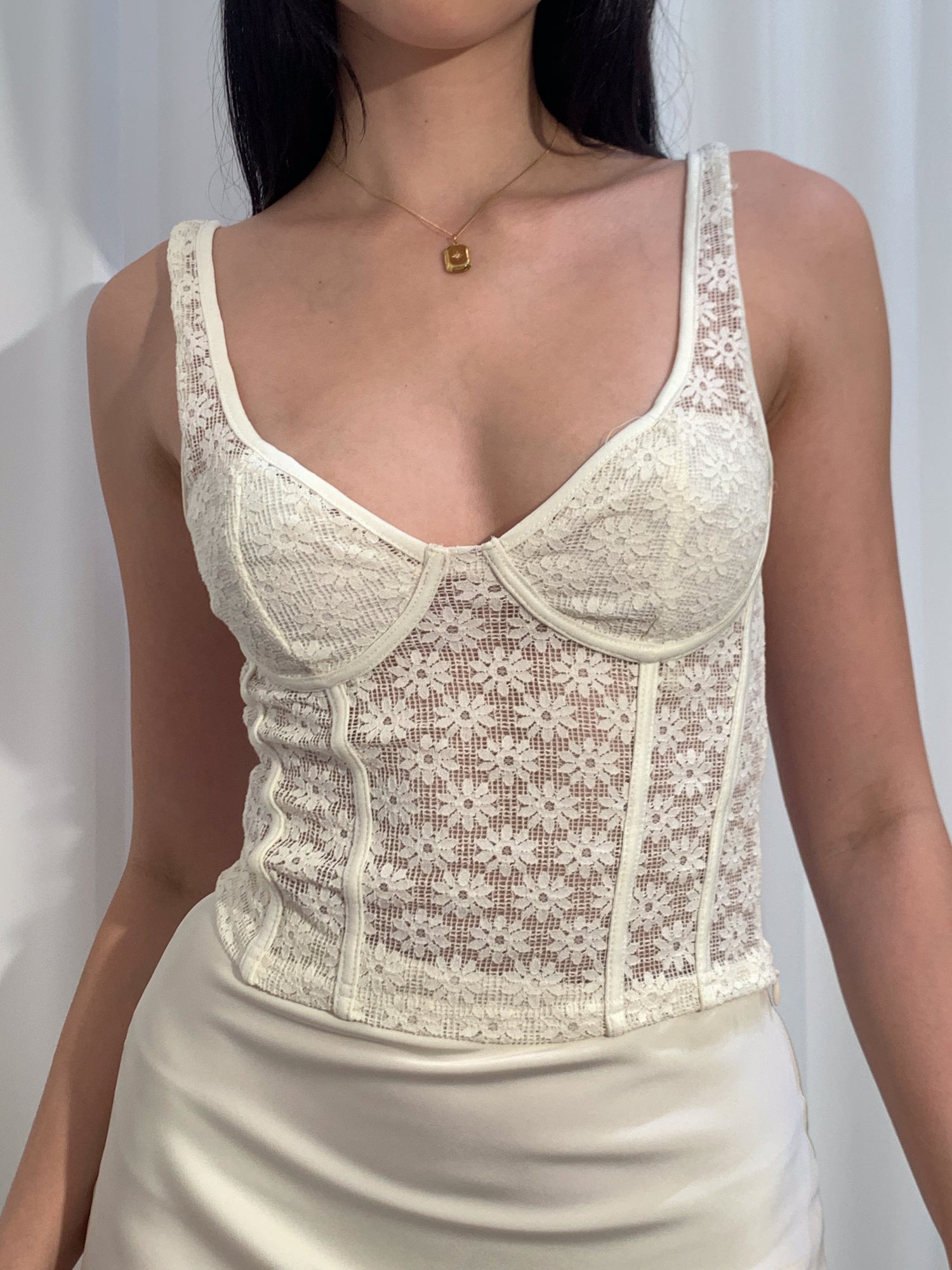 Angel Lace Corset Top