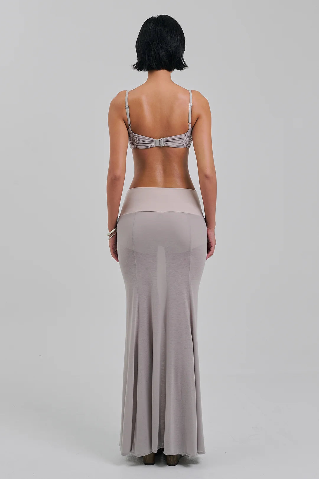 Altar Maxi Skirt Pigeon