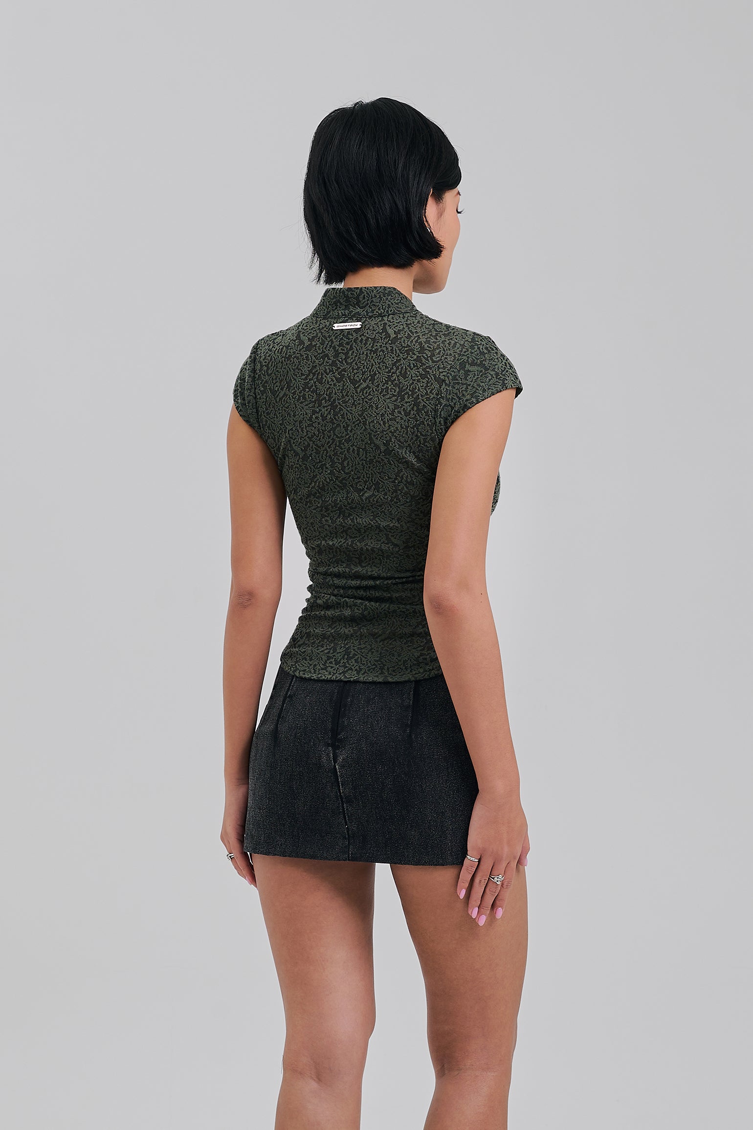 Amity Lace Top Olive