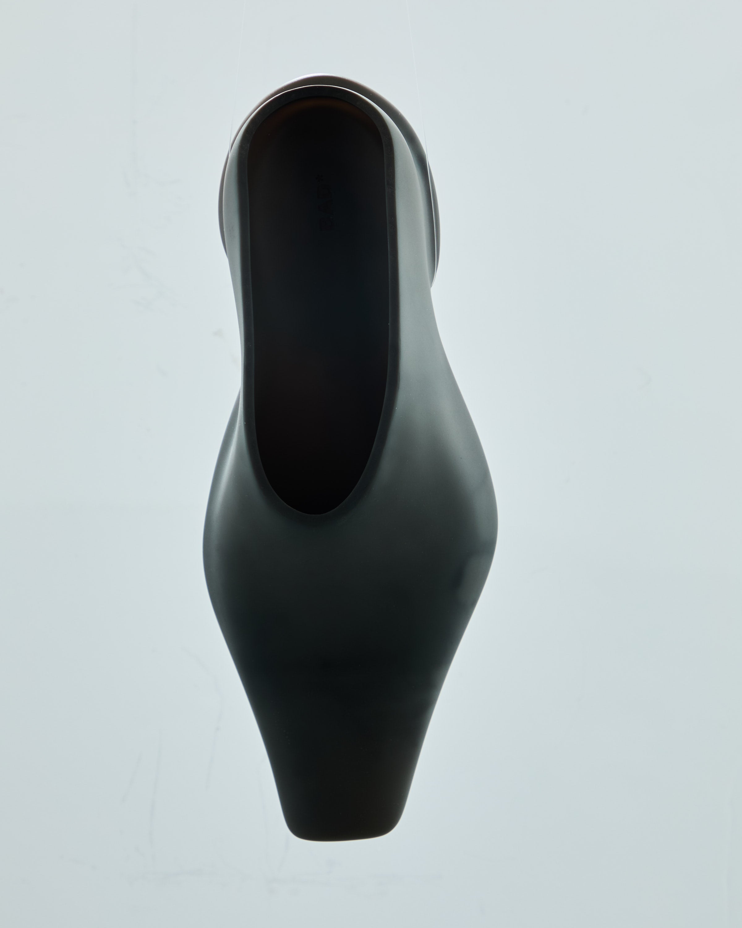 Heeled Square Toe Rubber Mules