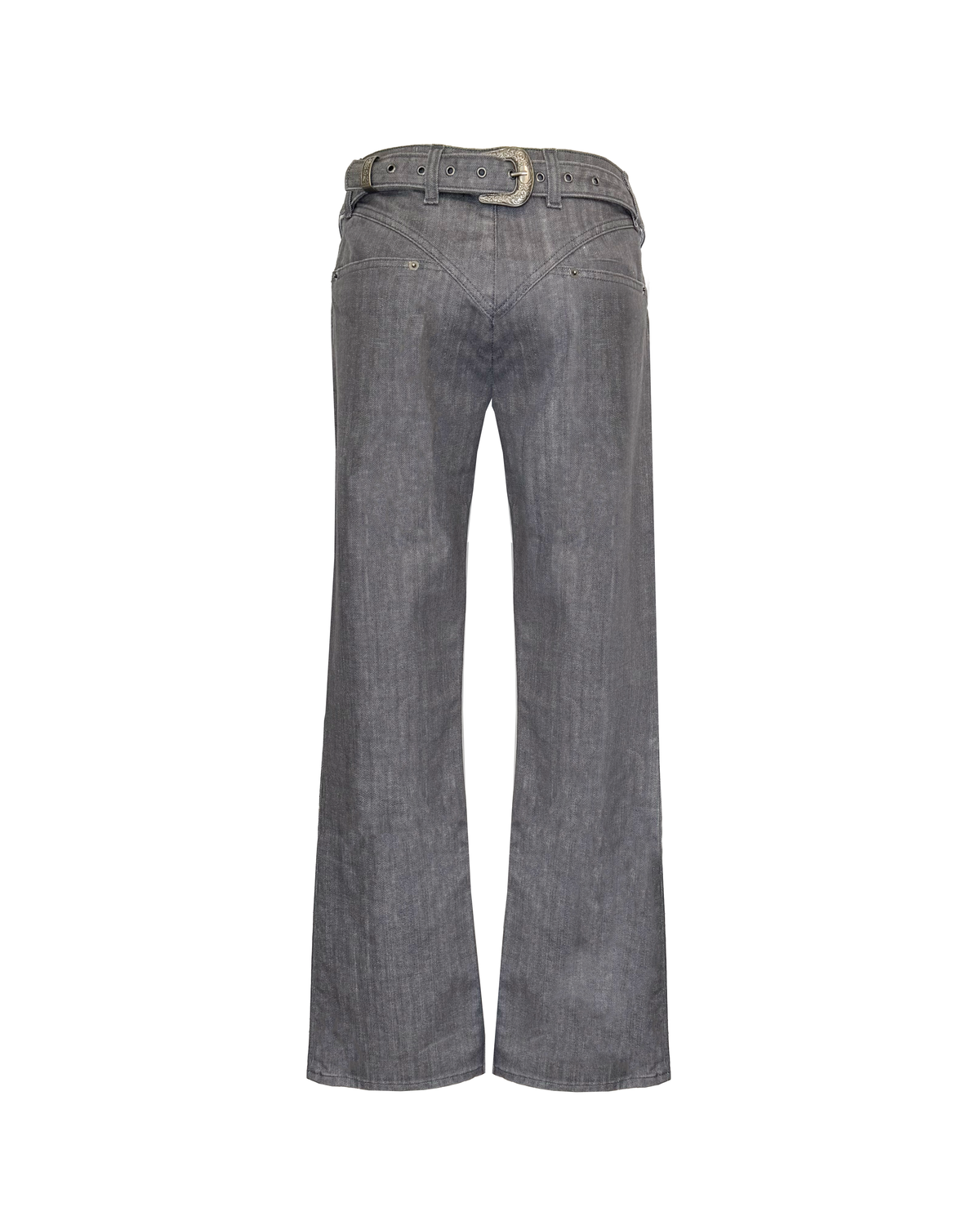 Back Buckle Boot Cut Concrete