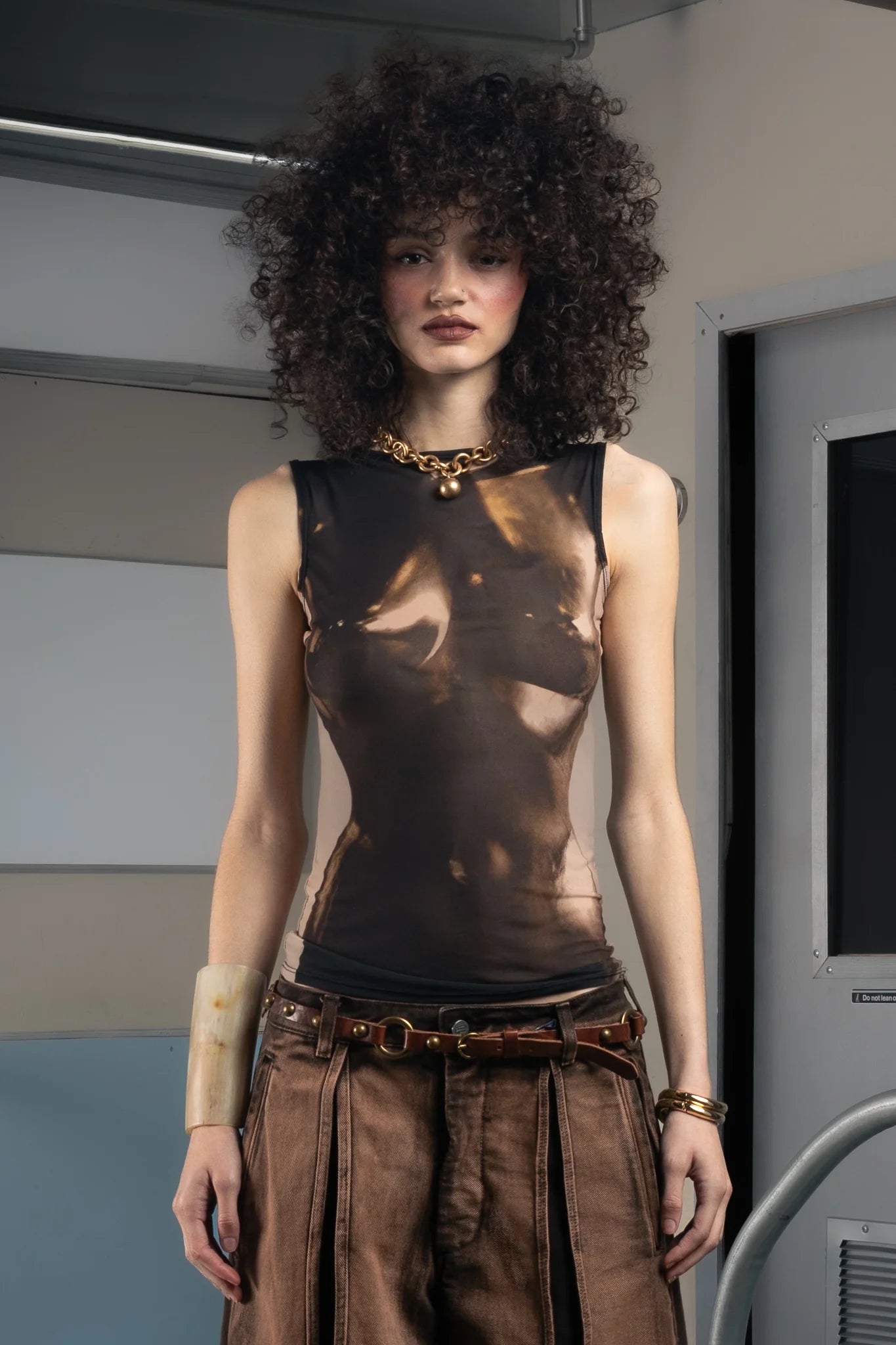 BURN MESH TANK